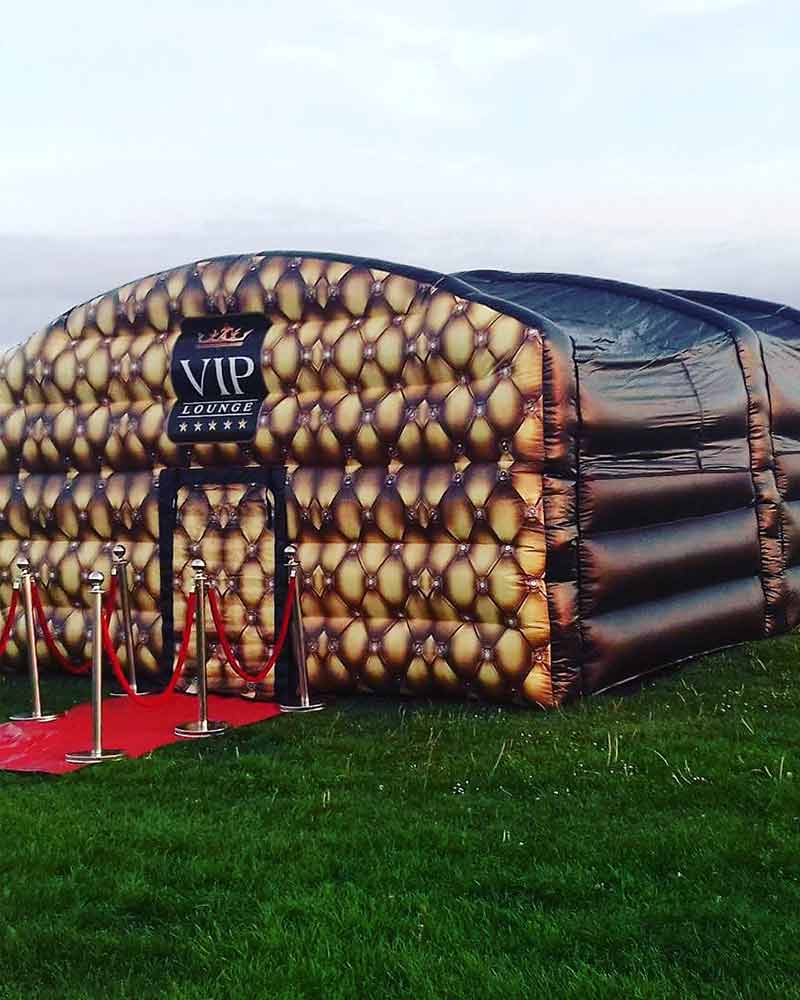 vip nightclub inflatable lounge hire